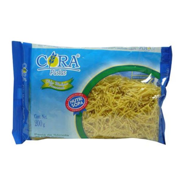 Imagen de Pasta Fideo Mediano 20 de 200 g Perla/Pastilara