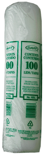 Imagen de Tapa Transparente #10 p/Vaso Termico 20/50 Pz.