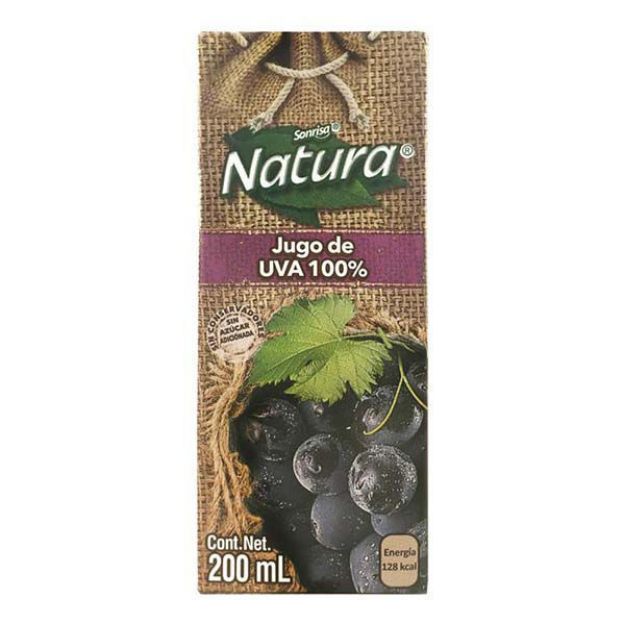 Jugo100%UvaNatura200ml