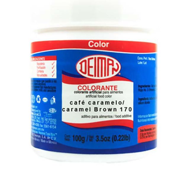 ColorCafeCaramelo170Polvo100grDeiman