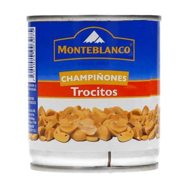 Imagen de Champiñon en trocitos Monte blanco Lata de 2.83 Kg