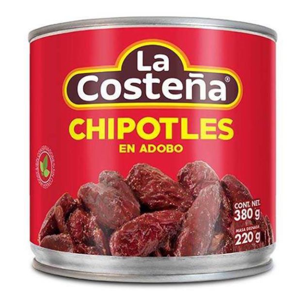 ChilesChipotlesLata380grLaCosteña