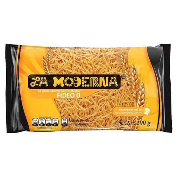 PastaFideoNo0LaModerna200gr