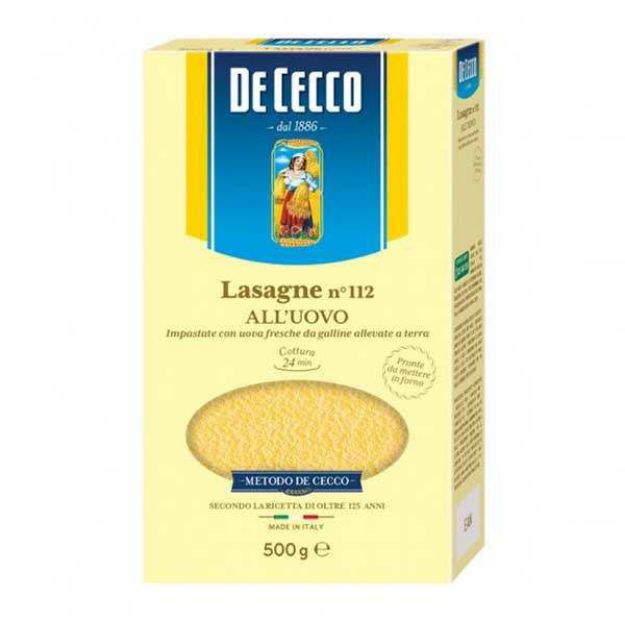 PastaLasagna500grDeCecco