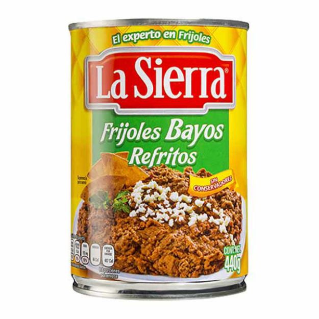 FrijolBayoRefritoLata440gr