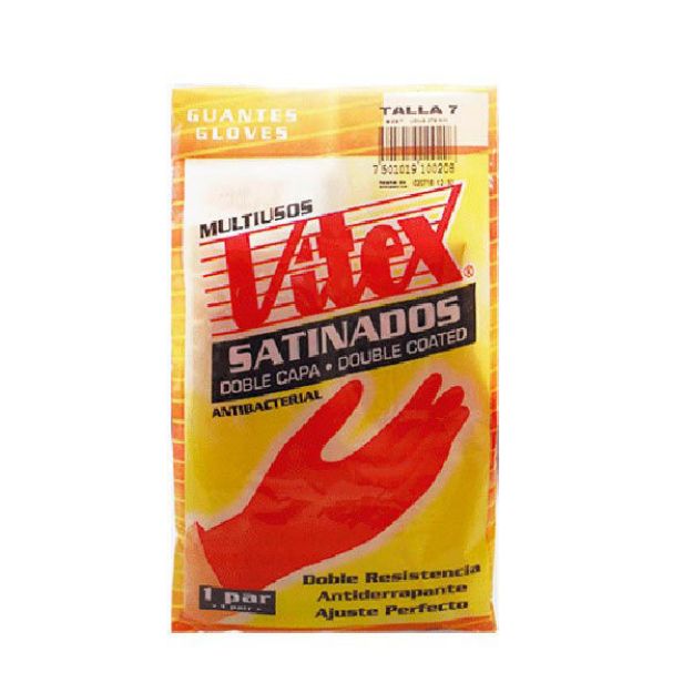 Imagen de Guante Rojo No. 7 Par Vitex
