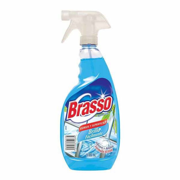 Imagen de Limpia Vidrios Bte. 650 Ml. Brasso
