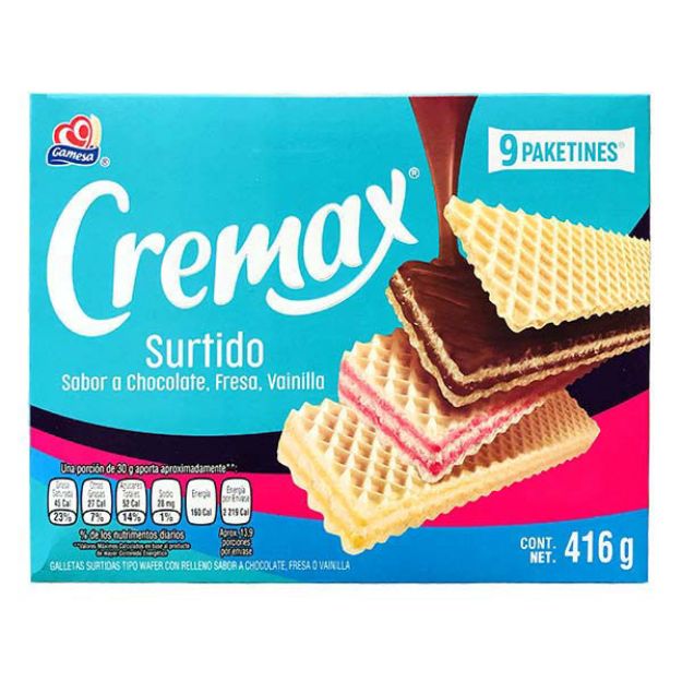 Cremax Surtido 416gr Gamesa