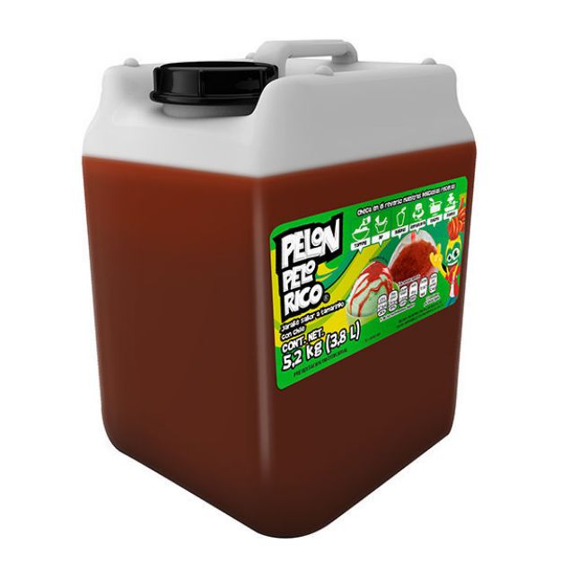 Imagen de Dulce sabor tamarindo con chile Pelon Pelo Rico Galon de 3.8 L