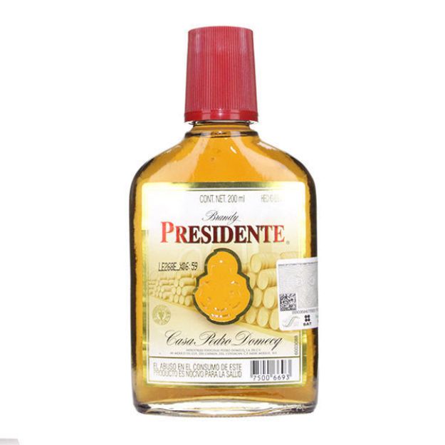 Brandy Presidente 200ml