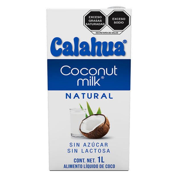 Leche De Coco Sin Azucar Calahua