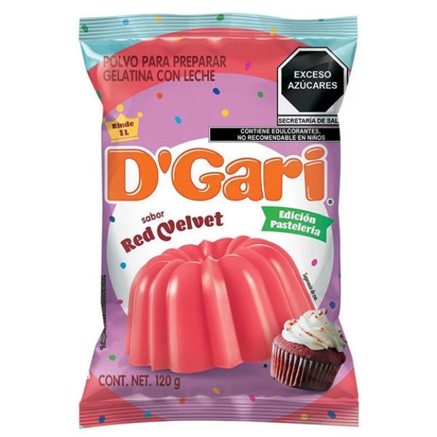 Imagen de Gelatina Flotante limon DGari Chica 120 g