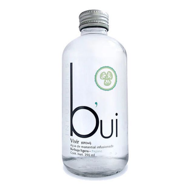 Agua de Manantial BUI infusionada Hierbabuena